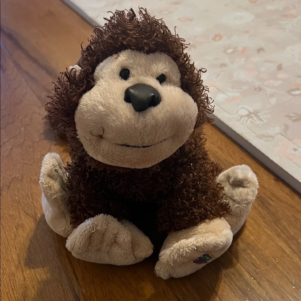 Webkinz Ganz Cheeky Monkey Plush Stuffed Animal HM080